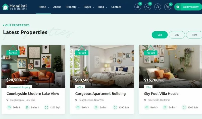 Real Estate Website